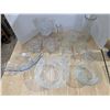 Image 1 : Clear glass, dishes, vases, etc