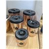 Image 2 : Vintage storage canisters