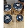 Image 3 : Vintage storage canisters