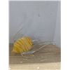 Image 1 : Glass Angelfish sculpture