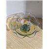 Image 2 : Glass fruit bowl, 10"