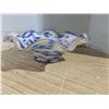 Image 2 : Pink glass bowl, 11.5"