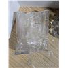 Image 3 : Clear glass, vases and candle holders