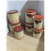 Image 1 : 2 sets nesting storage canisters