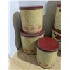 Image 3 : 2 sets nesting storage canisters