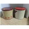 Image 4 : 2 sets nesting storage canisters