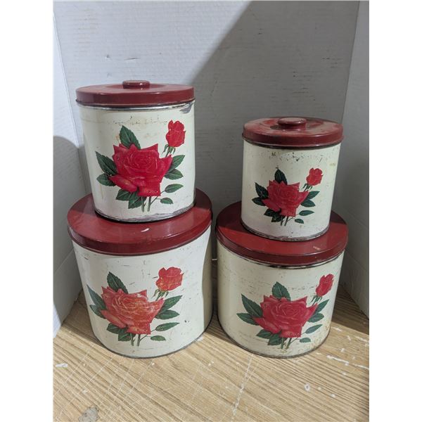 1 set nesting storage canisters
