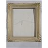 Image 1 : Painted carved wodden picture frame, 26x22"