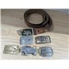 Image 1 : Belt with belt buckles