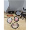 Image 1 : Home décor with vintage crib board in original packaging