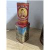 Image 4 : 5 vintage tins