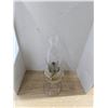 Image 2 : Vintage kerosene lamp, clear glass