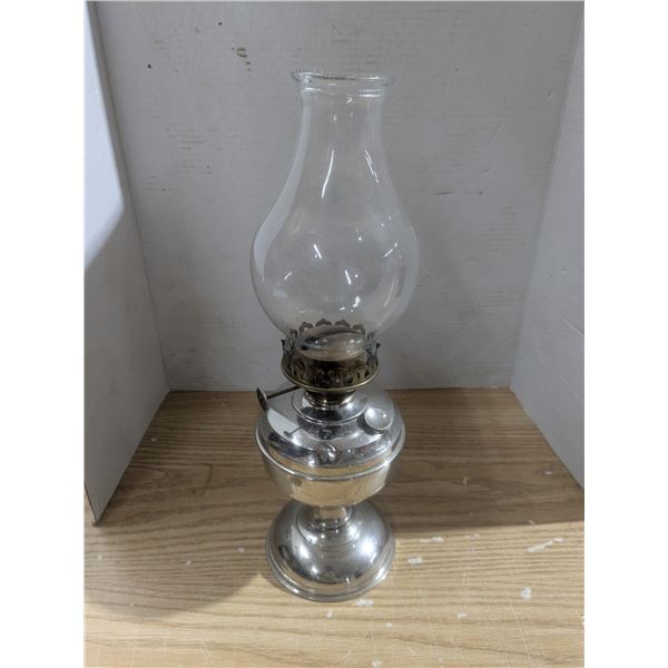 Vintage kerosene lamp, metal