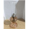 Image 1 : Vintage kerosene lamp, pink glass