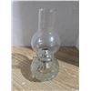 Image 1 : Vintage kerosene lamp, clear glass