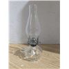 Image 1 : Vintage kerosene lamp, clear glass