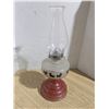 Image 1 : Vintage kerosene lamp, painted, dogs
