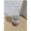 Image 2 : Vintage kerosene lamp, painted, dogs