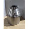 Image 1 : DeLaval Dairy can, stainless, 12"x14"