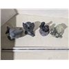 Image 2 : 4 reproduction stone carvings - owl, loons, bear, seal