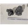Image 2 : 2 stone carvings - eskimos