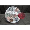 Image 3 : Chrome Liquor Pump Dispenser With Glass