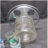 Image 7 : Chrome Liquor Pump Dispenser With Glass