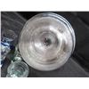 Image 8 : Chrome Liquor Pump Dispenser With Glass