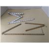 Image 1 : 3 vintage folding rulers