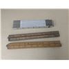 Image 2 : 3 vintage folding rulers