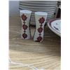 Image 5 : Mixed ukranian pattern chinaware dishes
