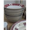 Image 6 : Mixed ukranian pattern chinaware dishes