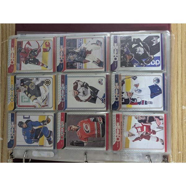 "O-Pee-Chee" hockey card binder