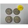 Image 1 : (4) 1964 Canada Silver 25 Cents.