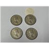 Image 2 : (4) 1964 Canada Silver 25 Cents.