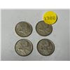 Image 1 : (4) 1965 Canada Silver 25 Cents.