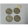 Image 2 : (4) 1965 Canada Silver 25 Cents.