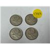 Image 1 : (4) 1965 Canada Silver 25 Cents.