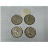 Image 2 : (4) 1965 Canada Silver 25 Cents.