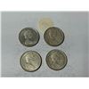 Image 2 : (4) 1967 Canada Silver 25 Cents.