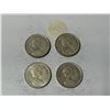 Image 2 : (4) 1967 Canada Silver 25 Cents.