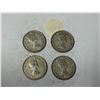 Image 2 : (4) 1962 Canada Silver 25 Cents.