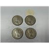 Image 2 : (4) 1964 Canada Silver 25 Cents.