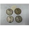 Image 2 : (4) 1960 Canada Silver 25 Cents.