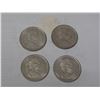 Image 2 : (4) 1967 Canada Silver 25 Cents.