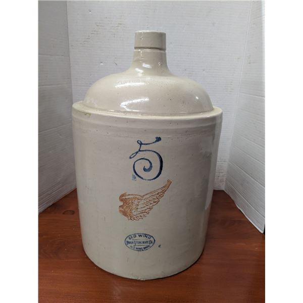 5 gallon Redwing jug, no chips or cracks
