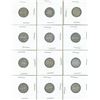 Image 1 : (12) 1967 Canada Silver 10 Cents.