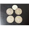 Image 2 : (4) 1959 Canada Silver 25 Cents.