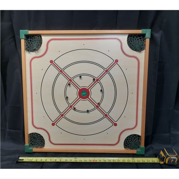 Vintage Merdel Game Manufacturing Co. Carrom Board, typically model 108.
