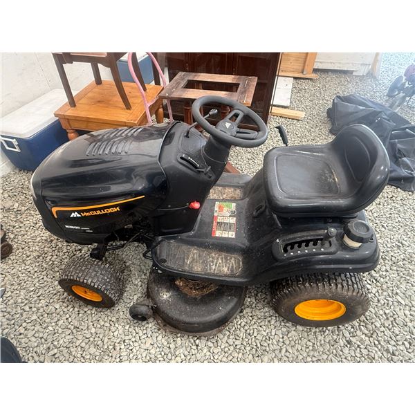 McCulloch 200cc Ride-On Lawn Mower